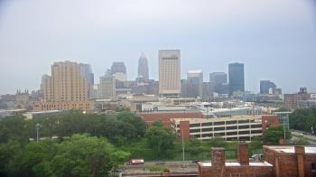 Weather camera view of WEWS-TV.